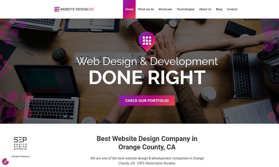 website design orange county